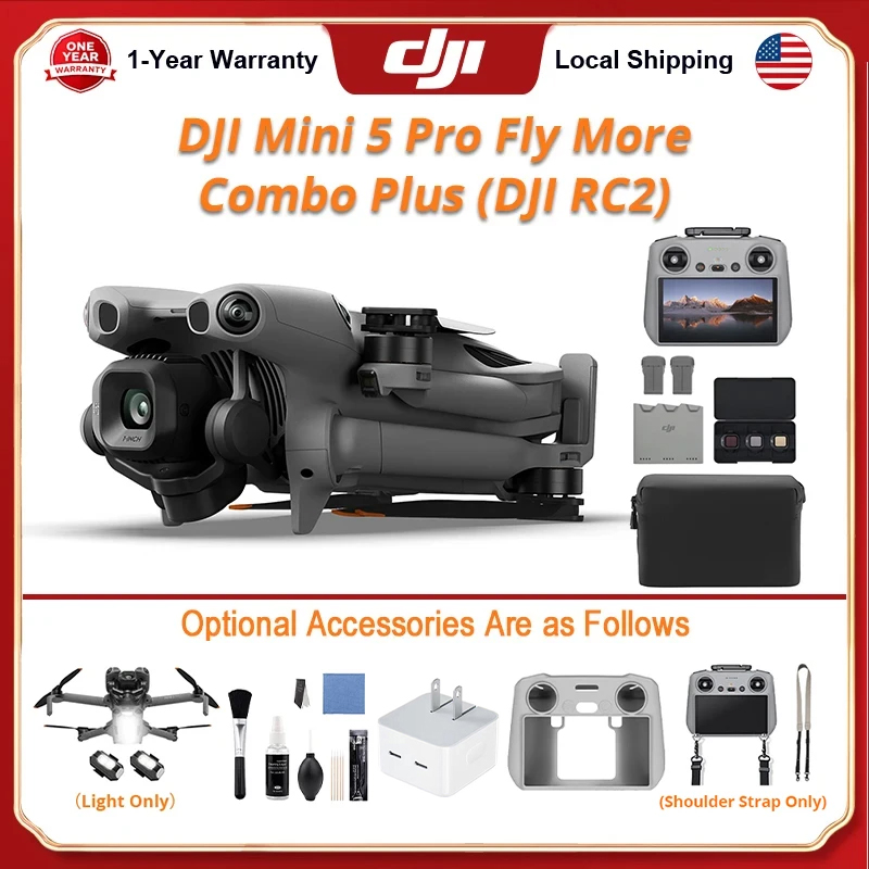DJI Mini 5 Pro Fly More Combo  - Drone Kit With Camera recensie en prijs