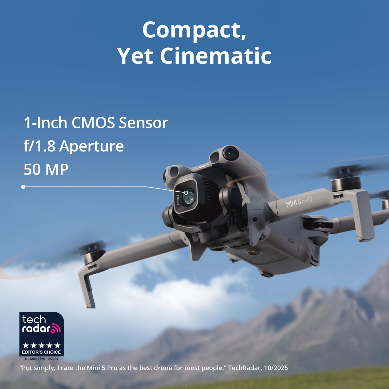 DJI Mini 5 Pro Fly More Combo  - Drone Kit With Camera recensie en prijs